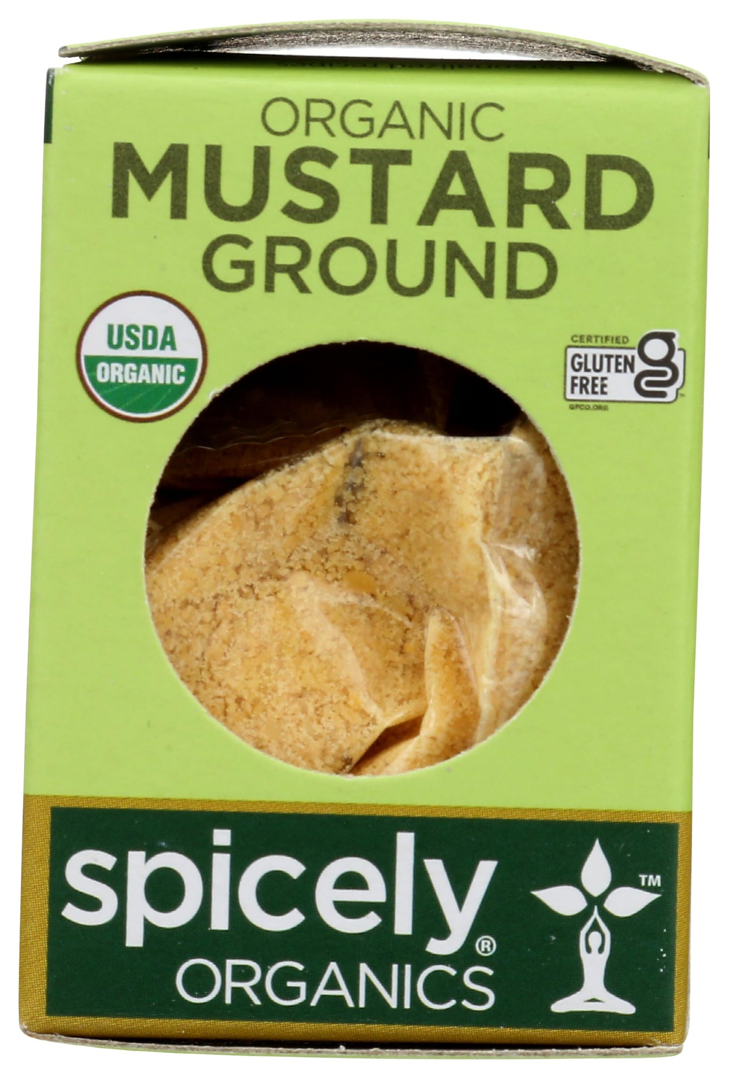 Spicely Organic Ground Mustard, 0.4 Oz