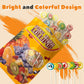 Lucky Boys Fruit Slices Candy - Bulk 1 lb Bag, Individually Wrapped, Fruity Flavors, Great for Treat Bags and Buffets