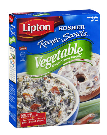 Lipton Recipe Secrets Soup And Dip Mix, Vegetable 2Oz (6 Pack)