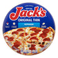 JackS Pepperoni, Original Thin Crust Pizza, 14.3 Oz (Frozen)