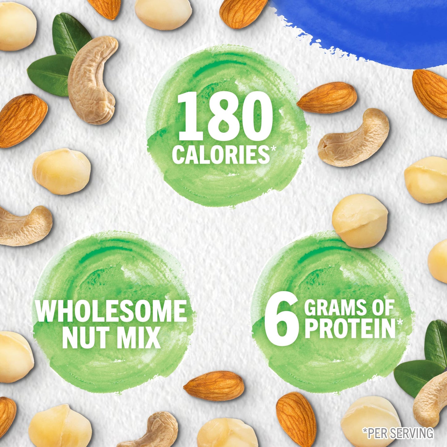 PLANTERS Nut-rition Wholesome Nut Mix, 7.5 oz Box, Cashews, Almonds, Macadamias, No Artificial Flavors, Kosher