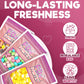 Freeze Dried Sour Candy Fruit Crunch Sour, Fruit Burst Sour, Sour Tarts (Sour 3 Count, 4 Oz)