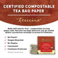 Teeccino Chaga Ashwagandha Tea - Butterscotch Cream - Organic Herbal Tea, Caffeine-Free, 25 Count, Gluten-Free