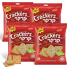 Yarych Classic Herb Crackers with Onion, Parsley & Dill, Savory Crispy Snack Crackers, 6 oz Bags, Seasoned Crackers with Aromati