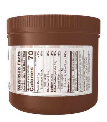 Now Foods, Cocoa Lovers Organic Hot Cocoa, Instant, Rich Milk Chocolate Taste, Low-Fat And Gluten-Free, 14-Ounce