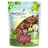 Food to Live Dry Roasted Pecan Pieces with Himalayan Salt, 1 Pound - Oven Roasted, Lightly Salted, No Oil Added, Perfect for Coo