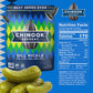 Chinook Seedery Roasted Jumbo Sunflower Seeds - Keto Snacks, Gluten-Free, Non-GMO, Dill Pickle Flavor 4 oz (12-Pack)