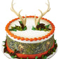 Decoset Antlers Creations Cake Topper For Birthdays And Parties, Decopac Cake Decorating 2-Pc Decorations Set