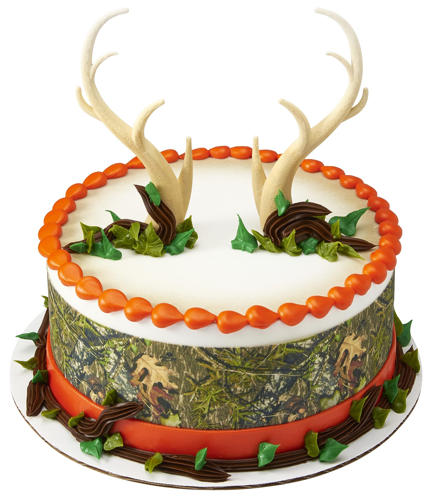 Decoset Antlers Creations Cake Topper For Birthdays And Parties, Decopac Cake Decorating 2-Pc Decorations Set