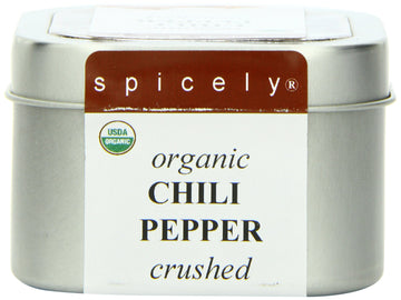 Spicely Organic Chili Crushed - Tin