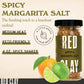 Red Clay Hot Sauce Margarita Salt - Gluten-Free Spicy Salt Shaker, 4 Ounce