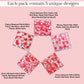 Confect Pink Mini Roses & Lips I Silver Hearts & Vermcelli And White Pearls | Sprinkles For Baking & Cake Decorative | Baby Show