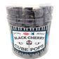 Hard Candy Cube Lollipop Suckers: Individually Wrapped Flavored Sucker Pack by Espeez - Old Fashioned Square Party Pops in Bulk - Black Cherry, 100 Count