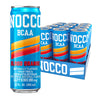 Nocco Zero Sugar Energy Drink  Blood Orange - 12 Fl Oz (Pack Of 12) - 180Mg Energy Blend  Sugar Free  Bcaas - Branched Chain Amino Acids  Carbonated & Low Cal  B Vitamins  Grab & Go Performance Beverage