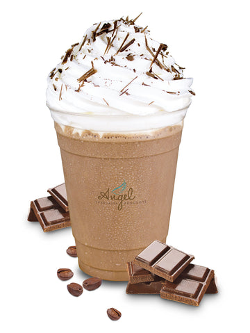 Angel Specialty Products, Blended Ice Coffee, Instant Frappe Powder Drink Mix, 3-Pound Bag, Mocha [34 Servings]