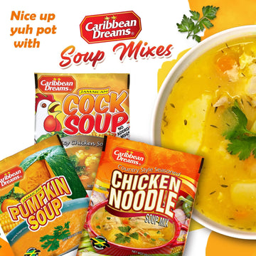 Caribbean Dreams Jamaican Chicken Soup, 1.76 Oz (Pack Of 10)