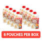 Happy Tot Organics Stage 4 Baby Food Pouches, Gluten Free, Super Morning Fruit & Oat Blend, Apple, Cinnamon, Yogurt, Oats & Chia