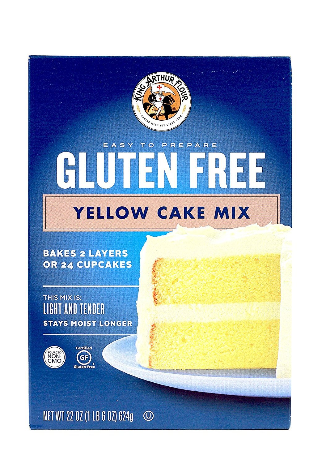 King Arthur Yellow Cake Mix - Case Of 2 - 22 Oz.