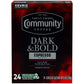 Community Coffee Dark & Bold Espresso Roast Coffee Pods, 24 Count (Pack of 4), Compatible with Keurig 2.0 K-Cup malt-inspired