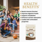 DelighTeas Organic Masala Chai Powder, Caffeine Free, Vegan, Keto, 4oz, 100 Servings
