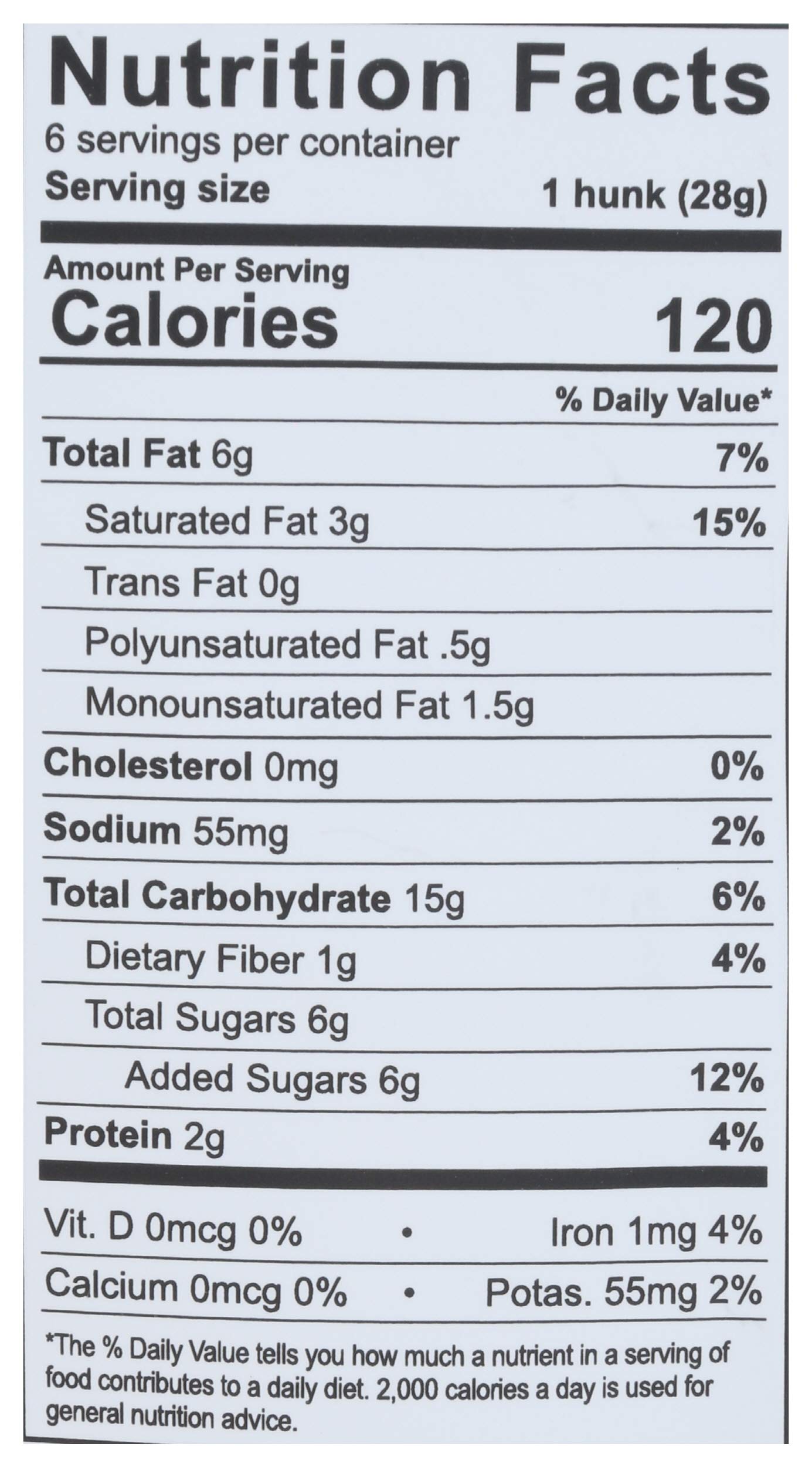 E&Cs Peanut Butter Chocolate Chip Heavenly Hunk Cookies 6 Oz