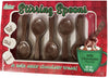 R.M. Palmer Milk Chocolate Stirring Spoons, Perfect to use in Warm Milk or Coffee, Making Candy Fun Since 1948 (5 Pack)