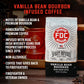 Fire Department Coffee Vanilla spirit-inspired flavor Coffee - Ground Medium Roast - 12 oz - Veteran Owned - Non-  ic - Roasted in the USA