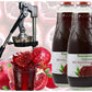 100% Organic Pomegranate Juice, 33.8 Oz Glass Bottle (2 Pack) No Sugar, No Artificial Colors, No Preservatives, No Flavors Added