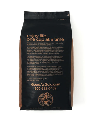 Costa Rica Tarrazu Dark Roast Coffee Beans (5 Lbs), Dark Roast, Good As Gold Coffee Roasters