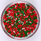 Christmas Jimmies Sprinkles, Bulk 1.32 Lb, Food Grade, Sprinkles For Cake Decorating, Sujoygar, Baking, Cookies, Chocolates, Cup