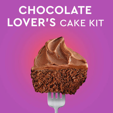 Duncan Hines Easy Cake Kit Chocolate Lover'S Cake Mix, 8.4 Oz