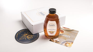 Sandt'S Wildflower Honey, Unfiltered Raw Honey, Non-Gmo Genuine, Pure Honey (2 Lbs)