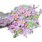 Sentovac Edible Big Flowers And Pearls Mixing Sprinkles For Decorating | Edible Cake Cupcake Topper Decorations |1 Bottle 3.53Oz
