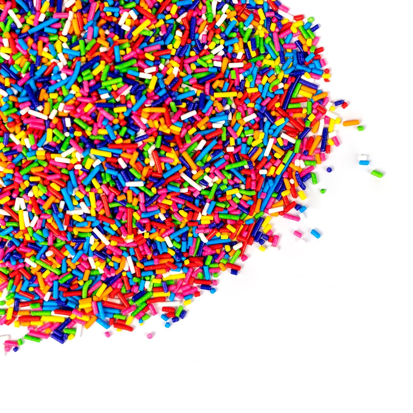 Edible Rainbow Jimmies Sprinkles, Cupcake Decorations, Cake Toppers And Cake Decorations, Donut, Ice Cream, Wedding Party Valent
