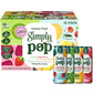 Simply POP Prebiotic Soda Variety Pack Cans  12 fl oz  12 Pack
