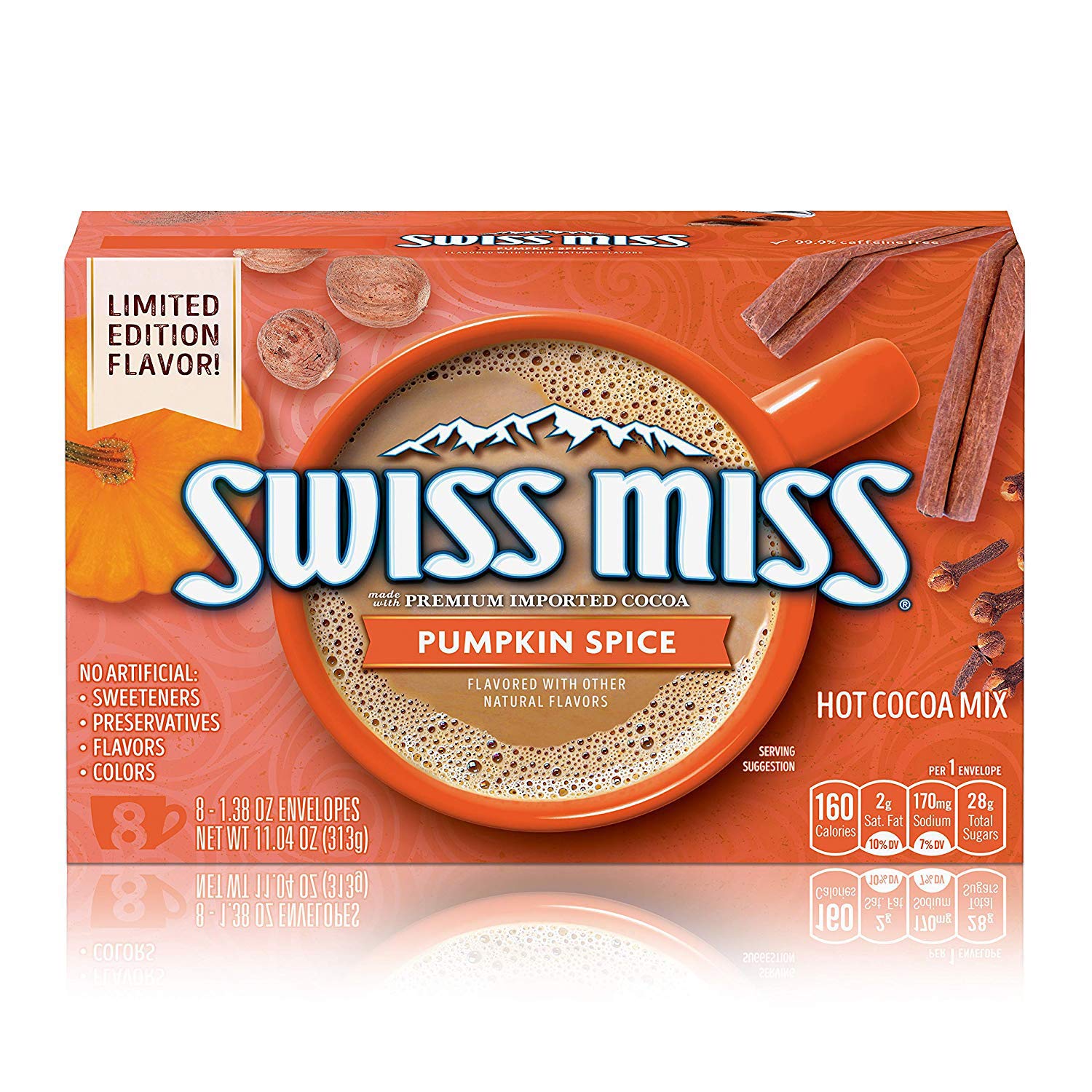 Swiss Miss Hot Cocoa Mix Pumpkin Spice, 11.04 Ounce