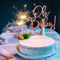 Arthsdite Oh Baby Cake Toppers Baby Shower Cake Picks For Celebrating Baby Shower Kids Birthday Party Decoration Supplies - Rose