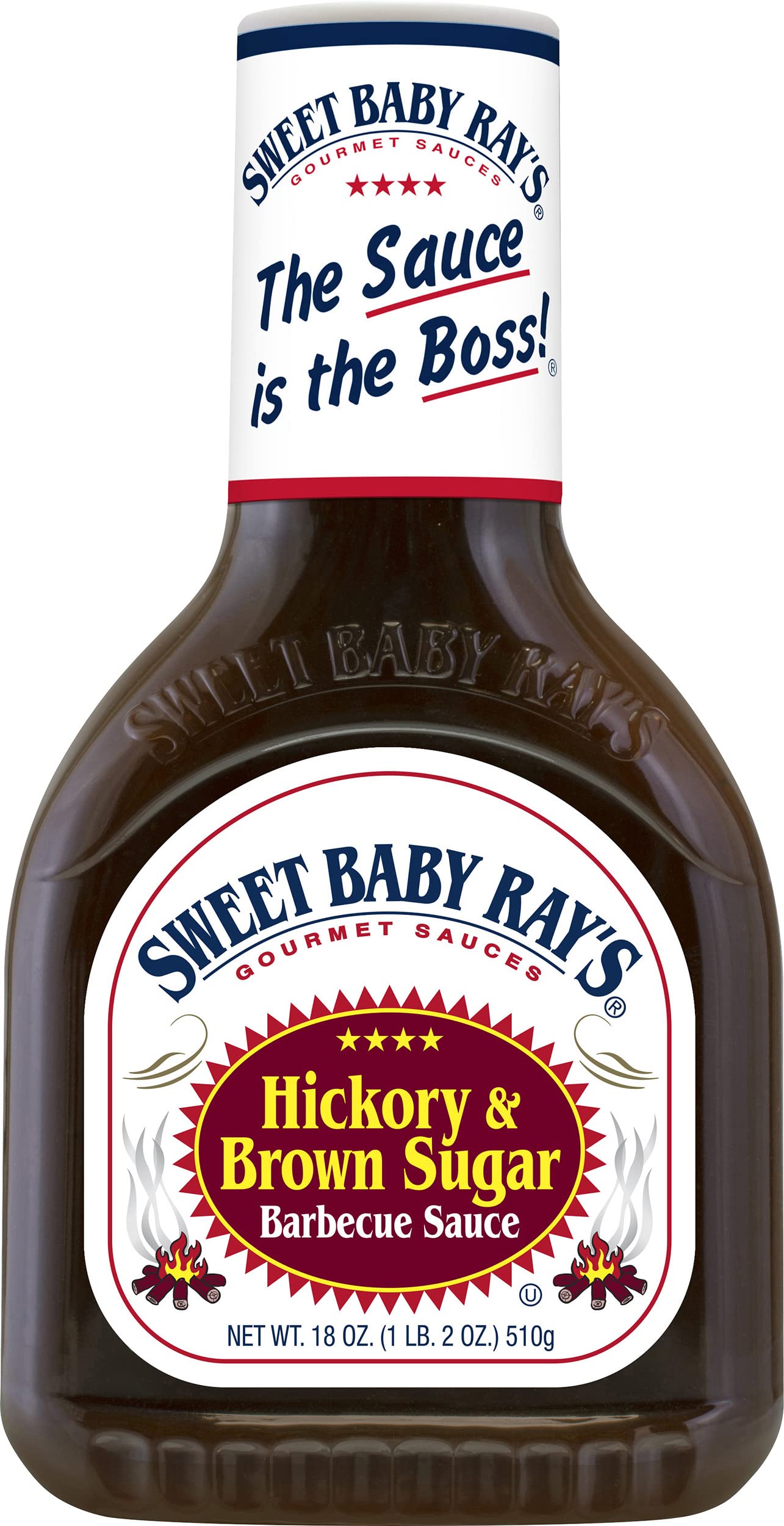 Sweet Baby Ray'S Variety Bbq Sauce Set - Honey, Hickory, And Sweet 'N Spicy - 18 Oz Bottles - Pack Of 3 For Flavorful Grilling A
