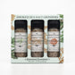 Seasoned Essentials Gourmet Smoked Sea Salt Grinder Variety Pack - 3 Pack, 4.41 Ounce, Perfect for Meat, Fish, and Vegetables