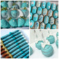 Herbeklab Tiffany Blue Oil Based Food Coloring for Chocolate 60ml Concentrated Dye for Candy Melts and Cake Pops