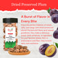 Byait Dried Preserved Plum 6 Oz, Approx. 38 Pieces,  Hua Mei, Salted & Sour Plums, Li Hing Mui Candy, Sweet & Salty Snack, Sou