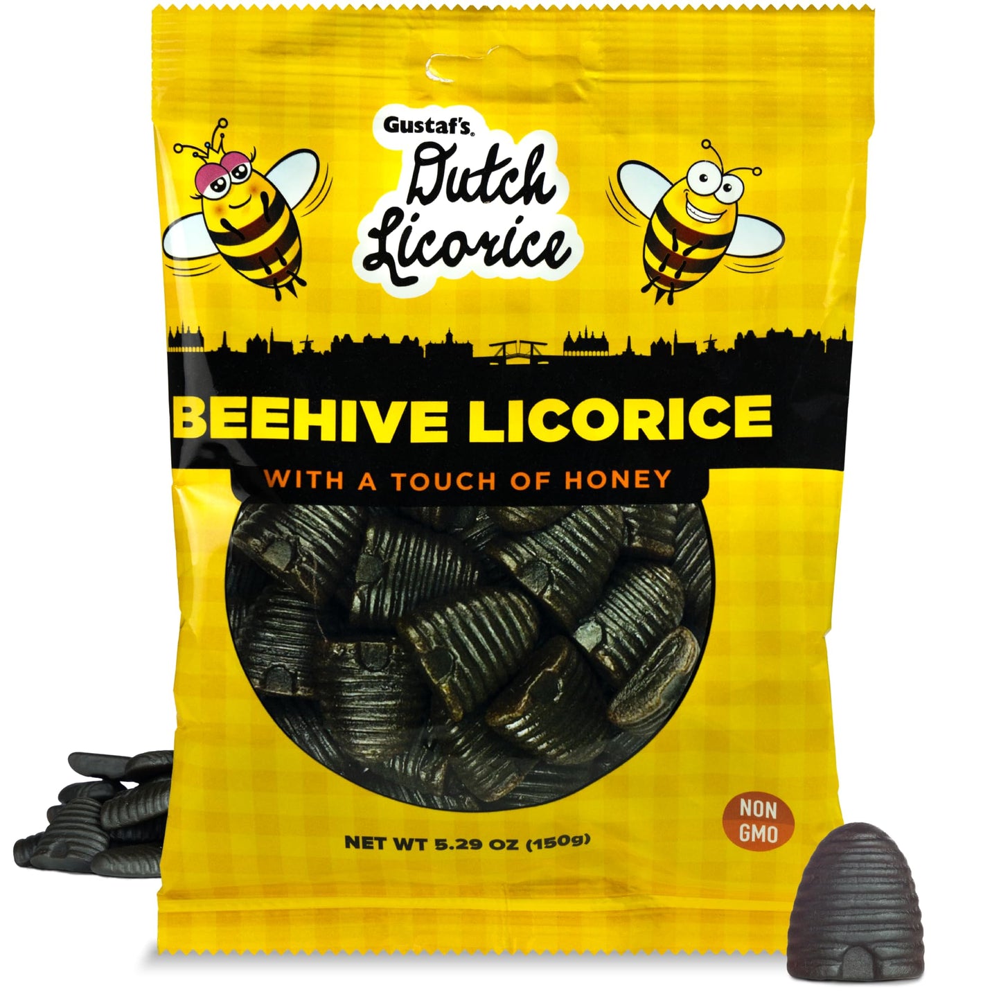 Gustaf'S Dutch Beehive Honey Licorice - 5.29 Oz Bag