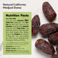 Nuts U.S. - Natural Medjool Dates | Grown In California Desert | Juicy And Sweet | No Added Sugar And Preservatives | Chewy Text