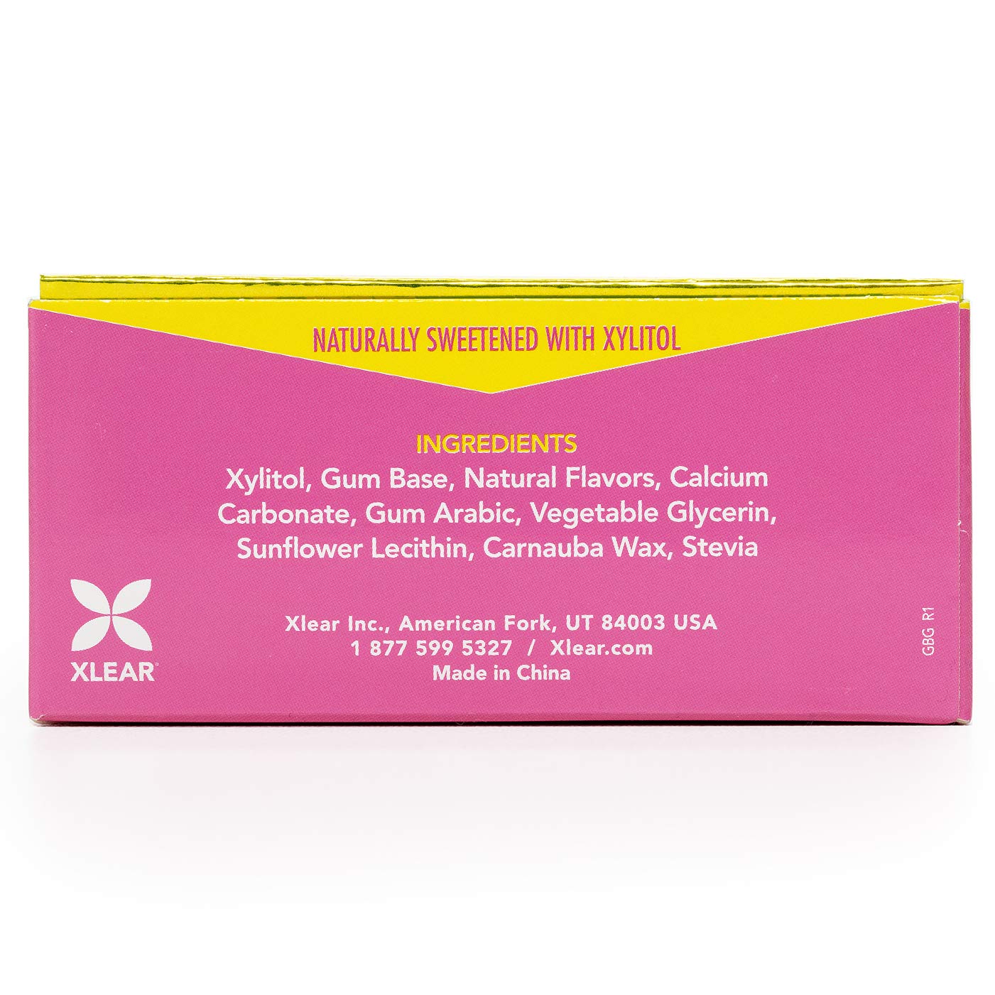 Spry Fresh Natural Xylitol Chewing Gum Dental Defense System Aspartame-Free Sugar Free Gum (Bubble Gum, 10 Count Blister Cards -