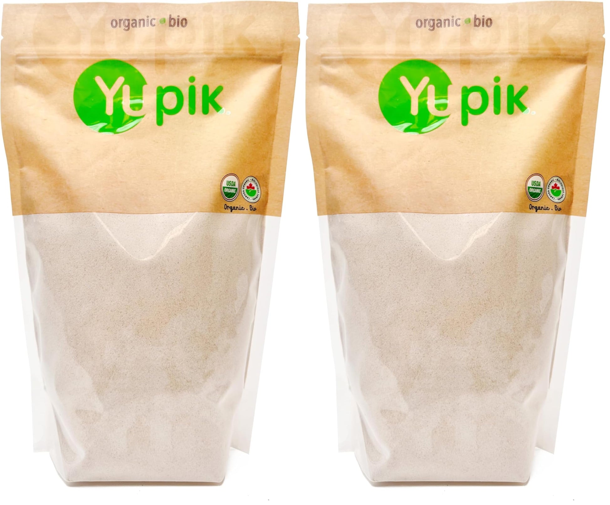 Yupik Organic Ground Date Powder (Meal), 2.2 lb, Non-GMO, Vegan, Gluten-Free (Pack of 2)