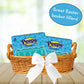 Needzo Blue Marshmallow Chicks Candy, Bulk For Parties, 50 Total Pieces (Pack Of 5)