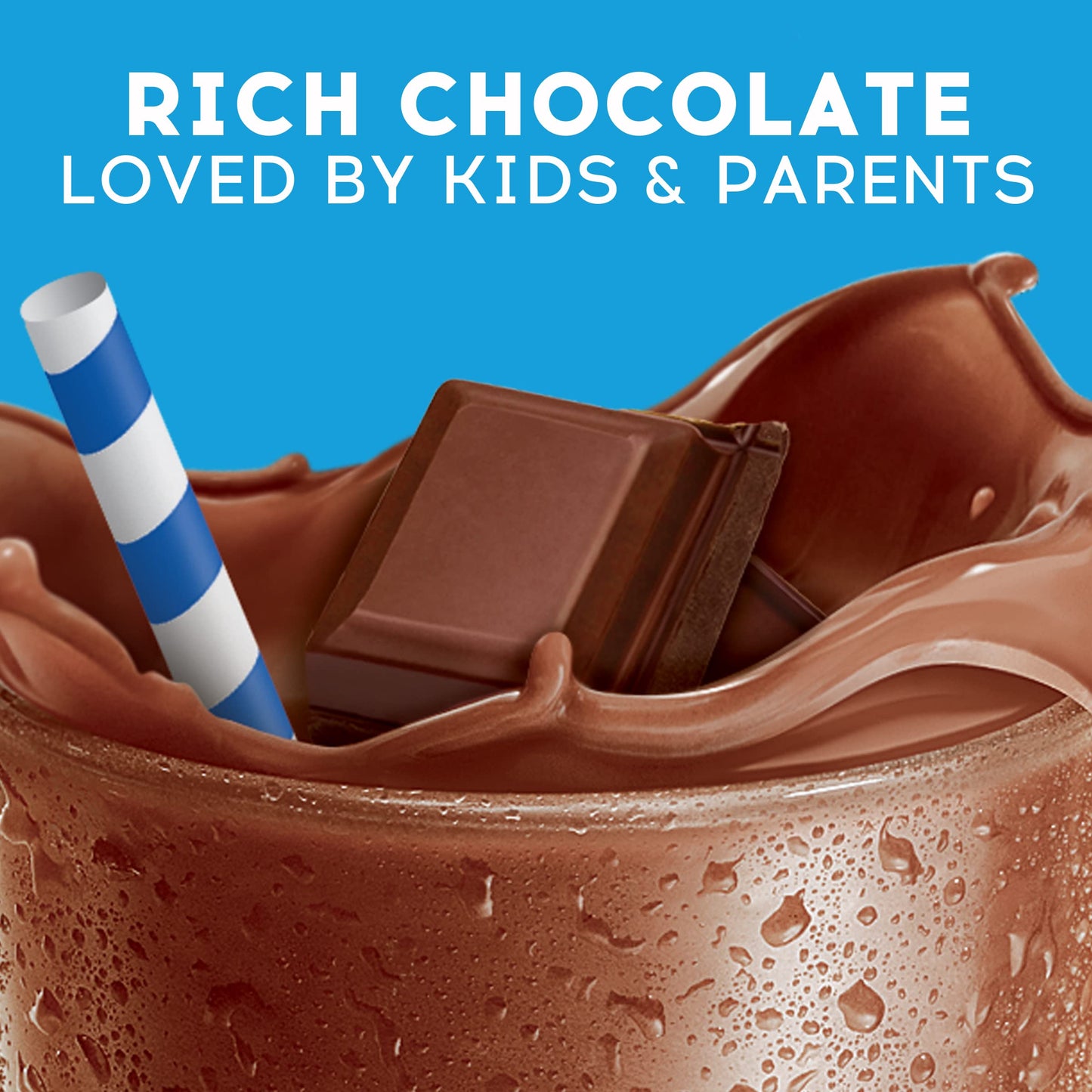 Ovaltine Rich Chocolate Milk Mix 18 Oz. Canister (Pack Of 4)