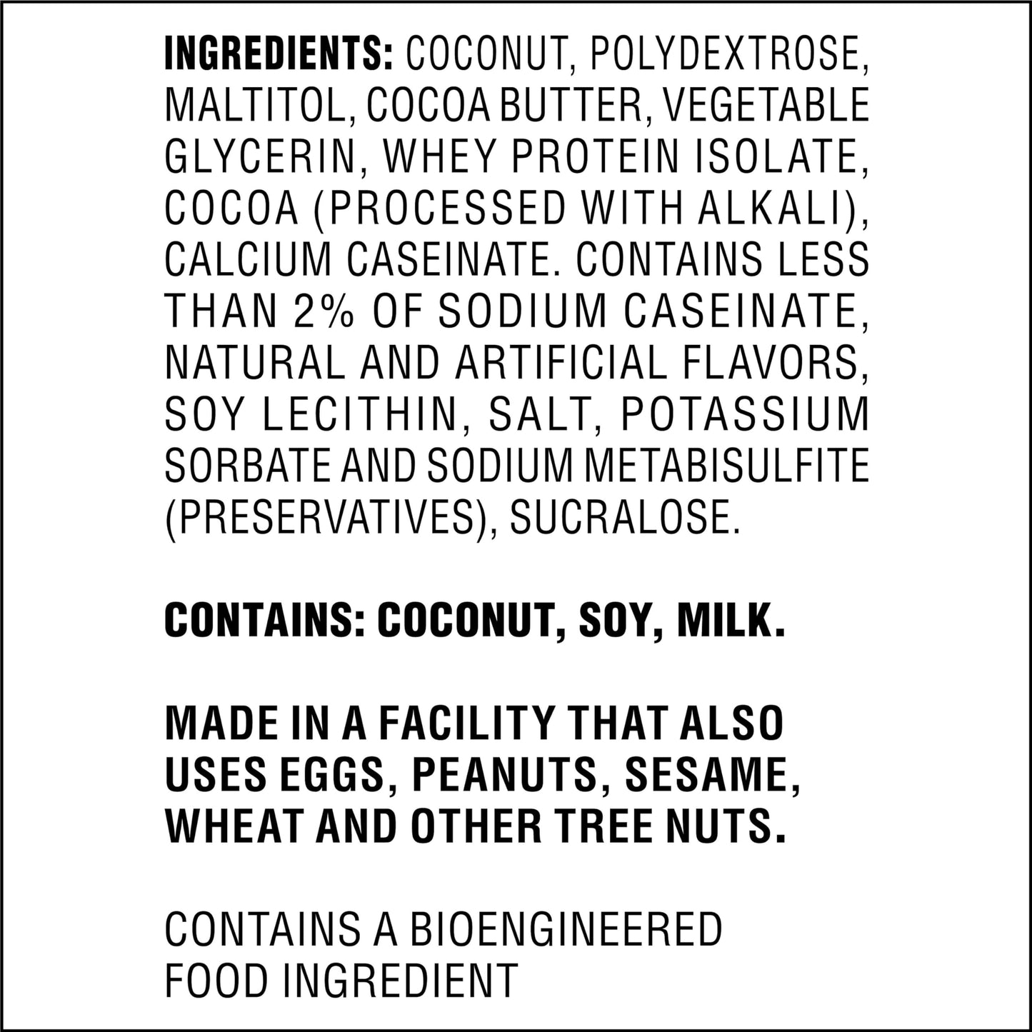 Atkins Endulge Chocolate Coconut Flavored Bar, Low Sugar Treat, High In Fiber, 16 Count