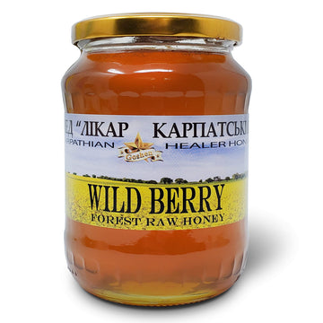 Goshen Honey Amish Extremely Raw Carpathian Pure Wild Berry Honey 100% Organically Natural With Life Enzymes Health Benefits | U