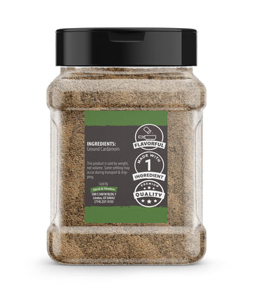 Birch & Meadow Ground Cardamom, 7.2 Oz, Spicy & Fruity, Versatile Spice